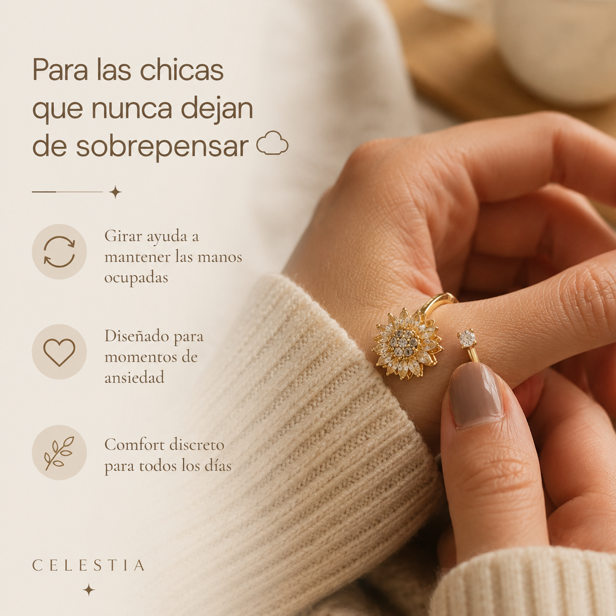 Anillo Antiestrés Hecho a Mano