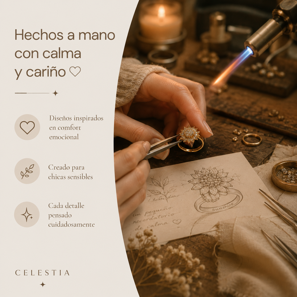 Anillo Antiestrés Hecho a Mano